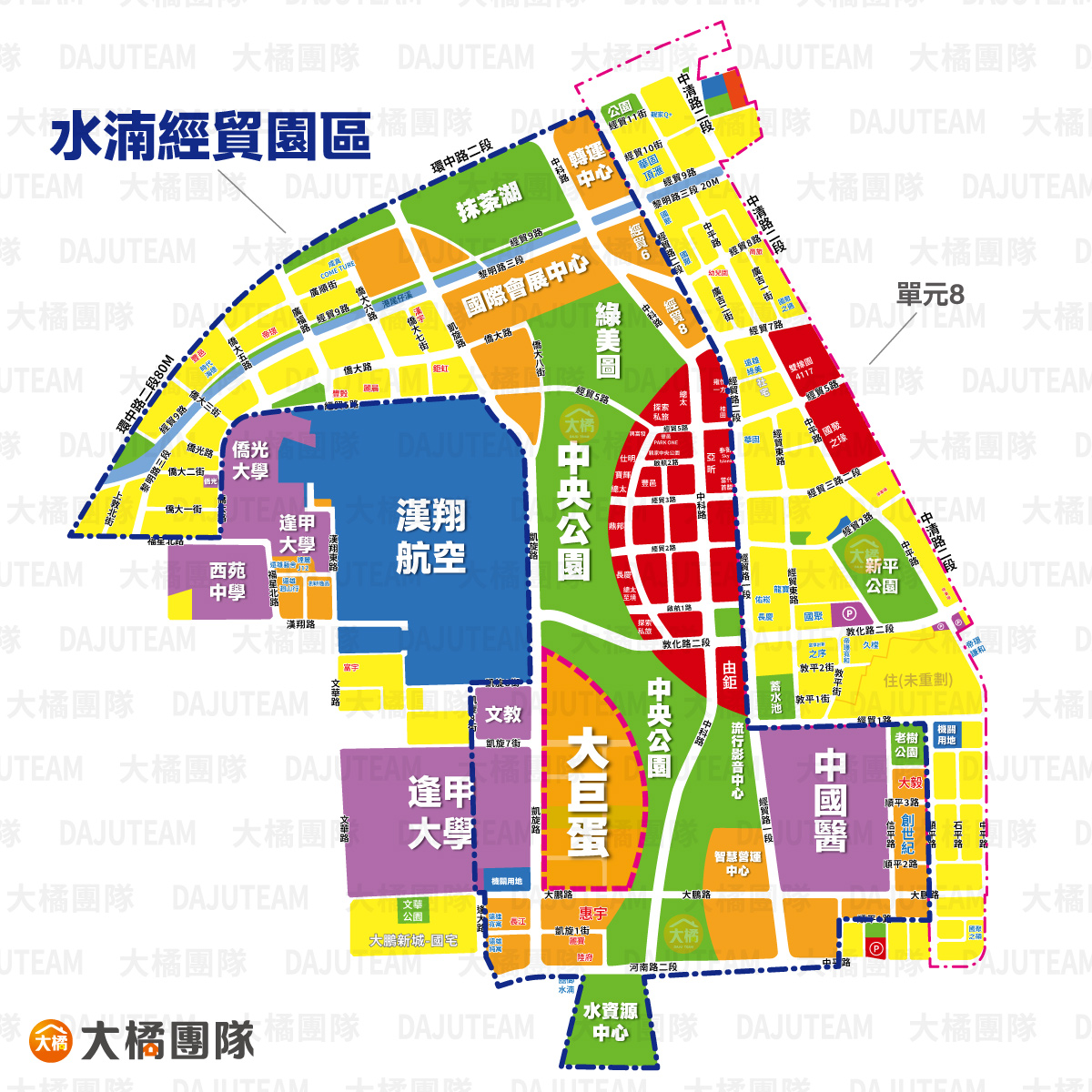 水湳經貿園區地圖