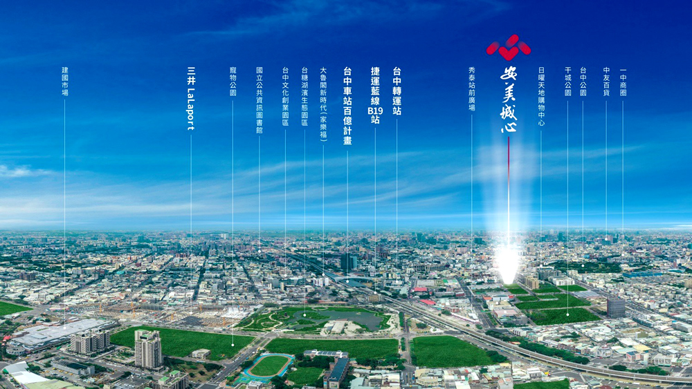 安美城心-空拍圖