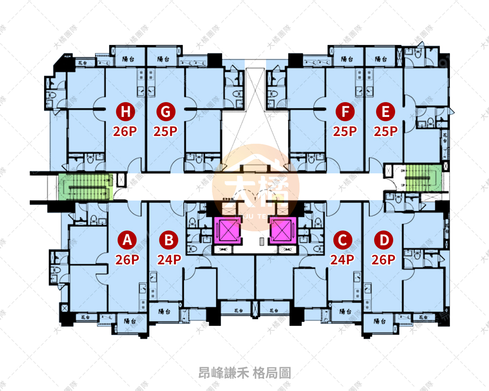 昂峰謙禾-格局圖