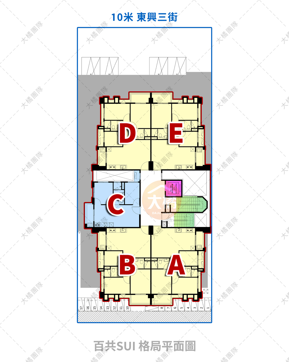 百共SUI-格局平面圖