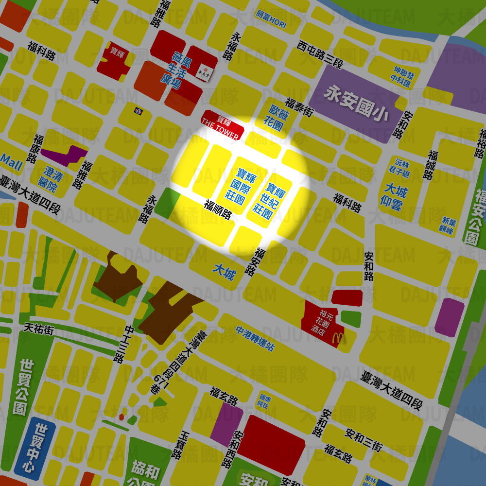 寶輝國際莊園｜基地位置