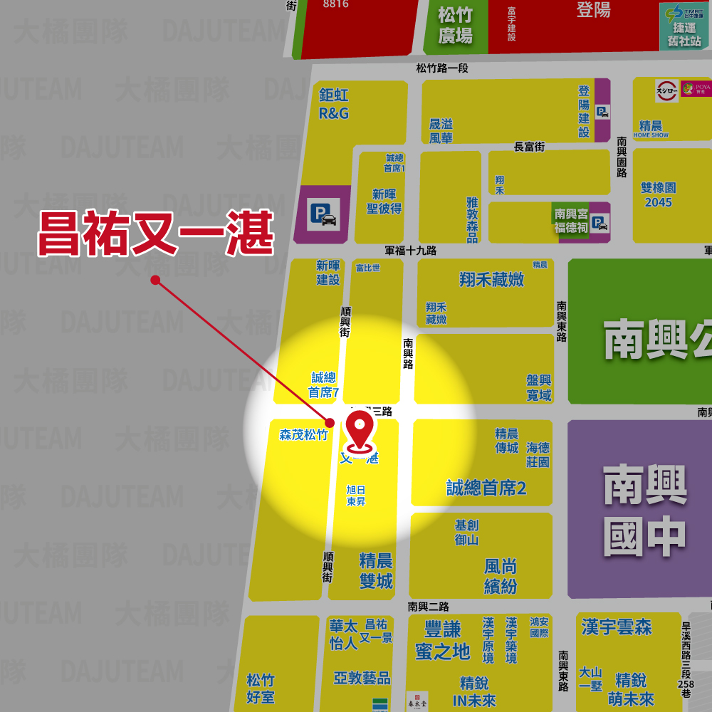 昌祐又一湛-位置圖