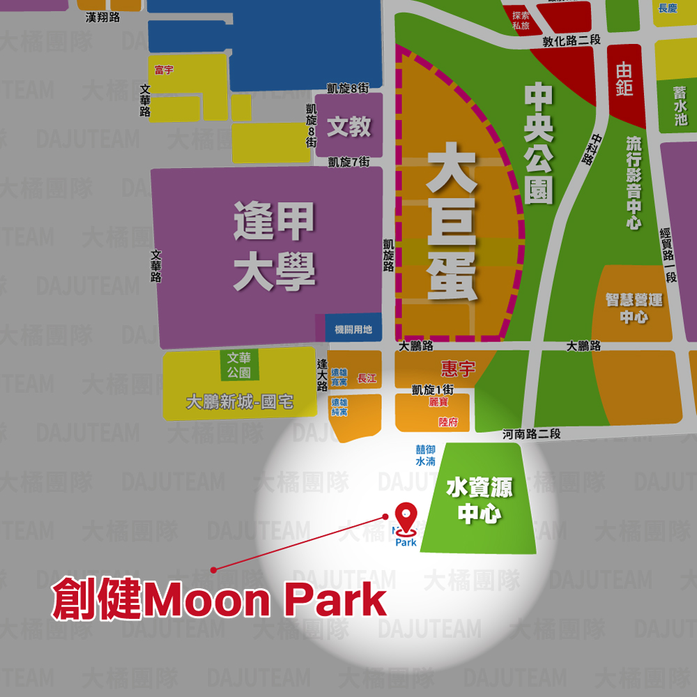 創健Moon Park-位置圖