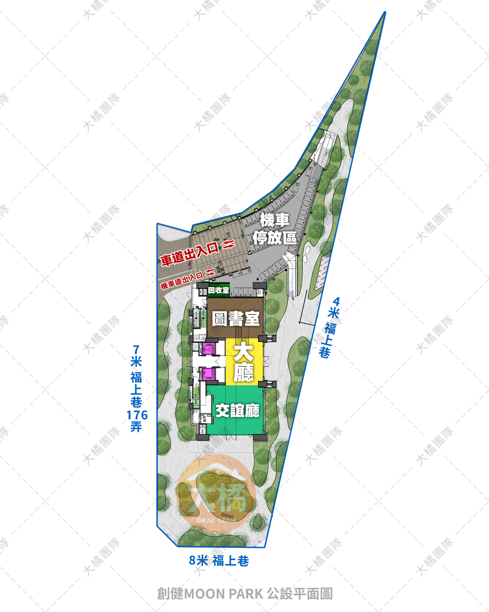 創健Moon Park-公設平面圖