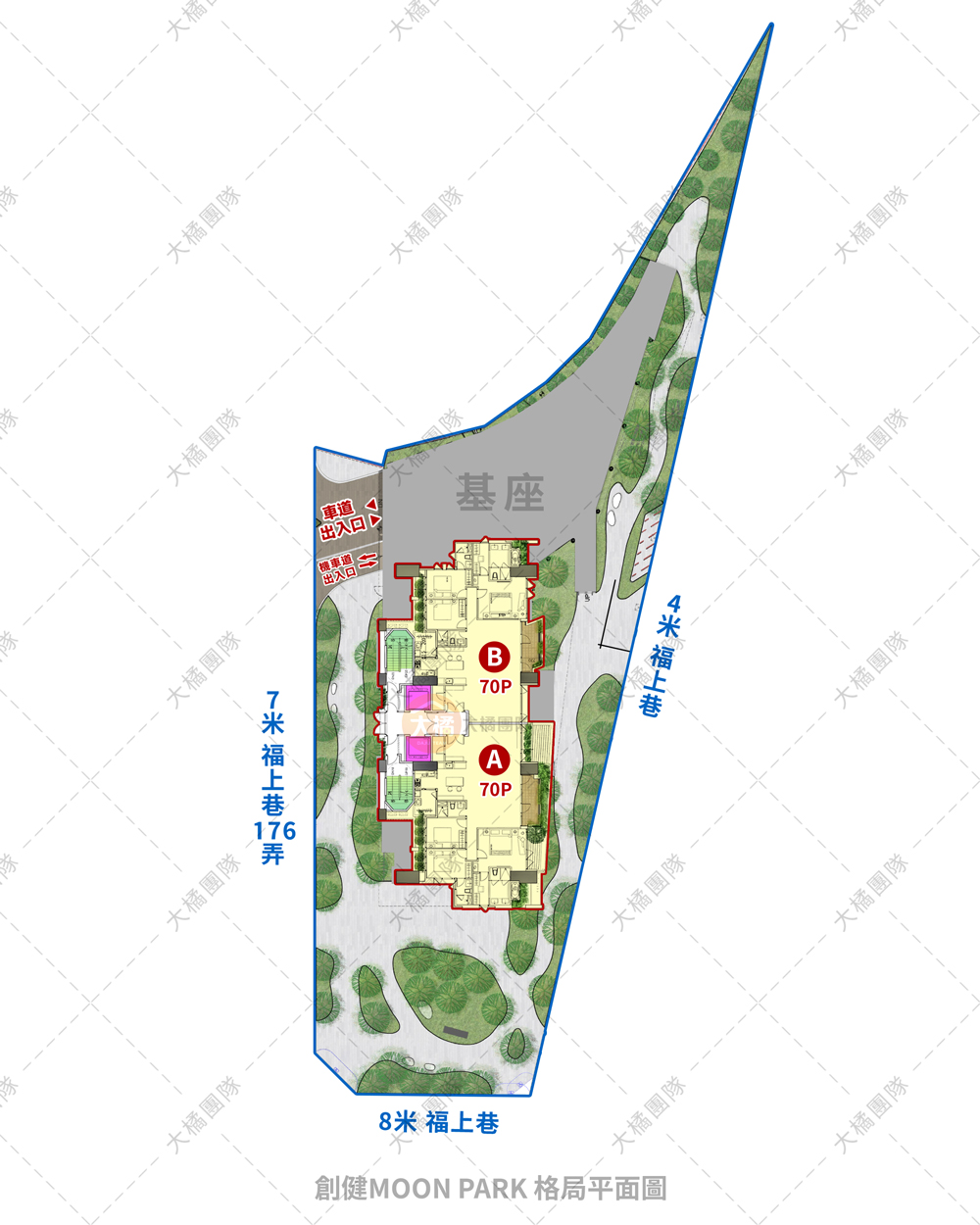 創健Moon Park-格局平面圖