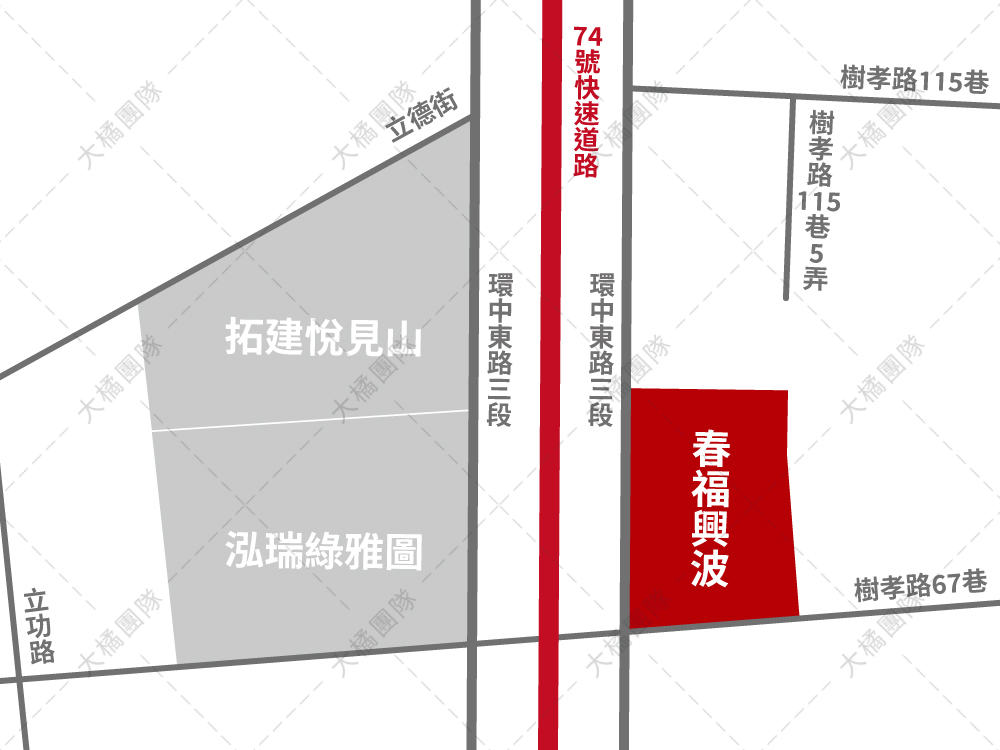 春福興波-位置圖