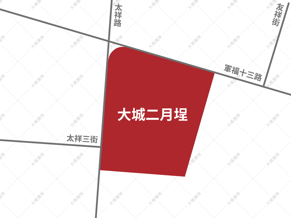 大城二月埕-位置圖
