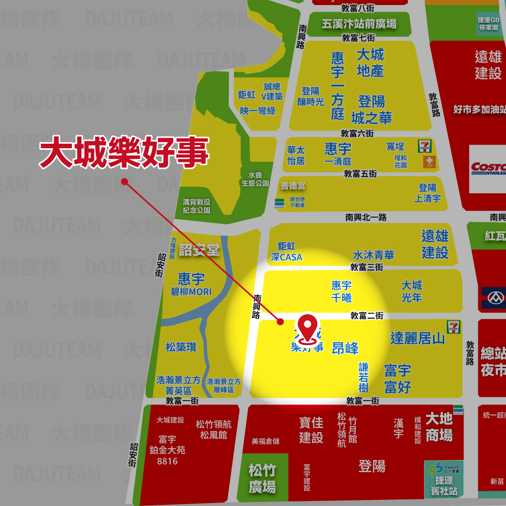 大城樂好事-位置圖
