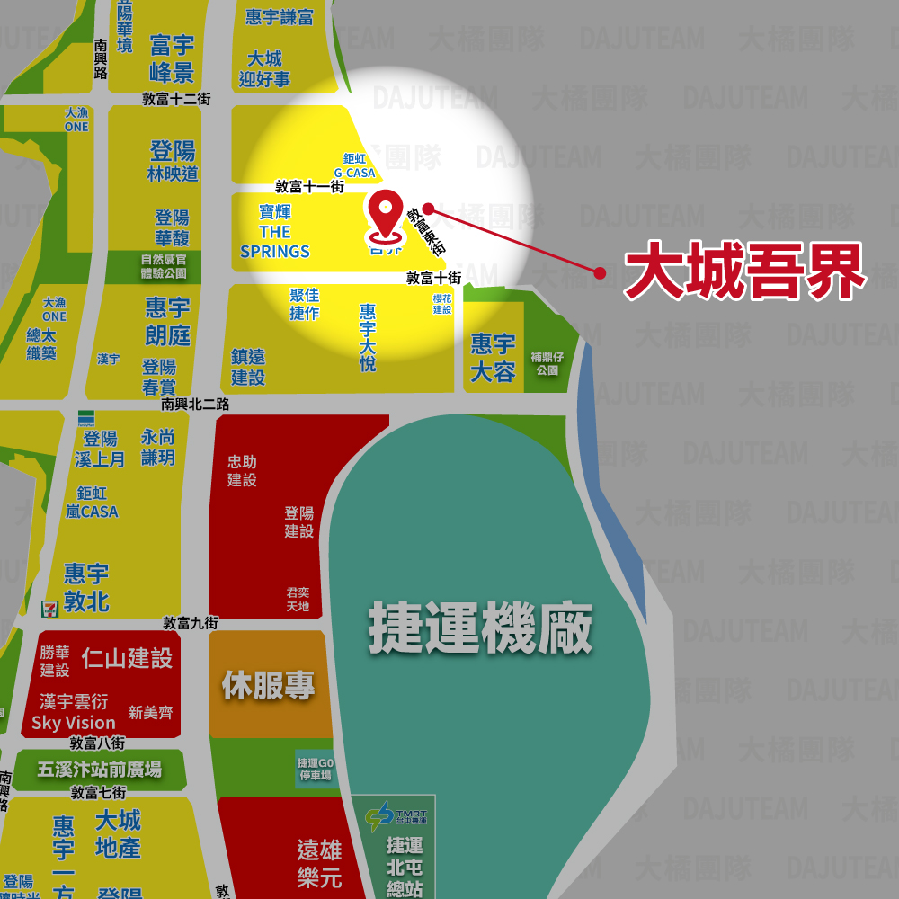 大城吾界-位置圖