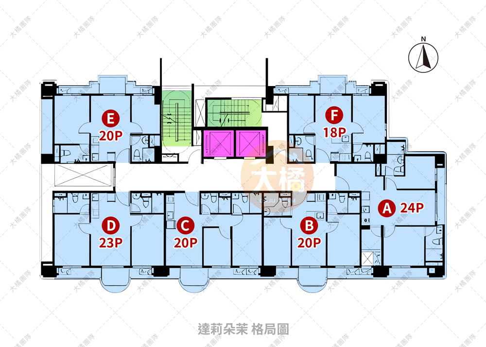 達莉朵茉-格局圖
