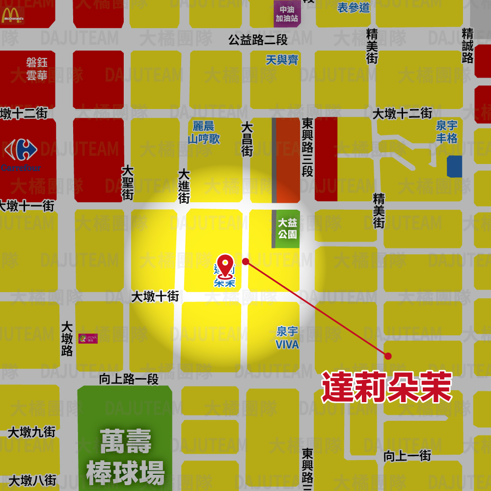 達莉朵茉-位置圖