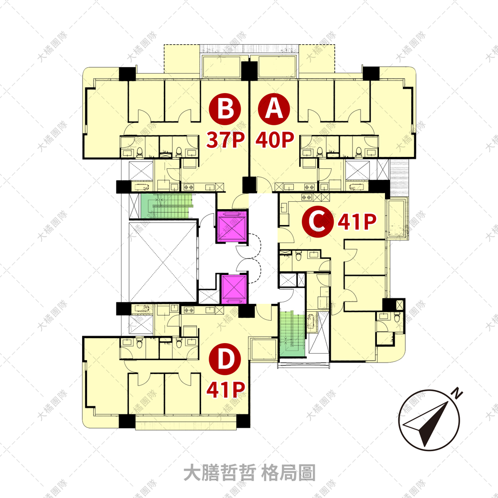 大膳哲哲-格局圖