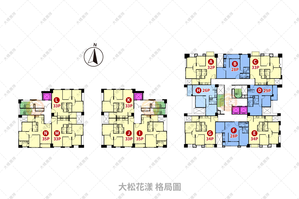 大松花漾--格局圖
