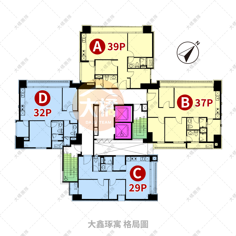 大鑫琢寓-格局圖