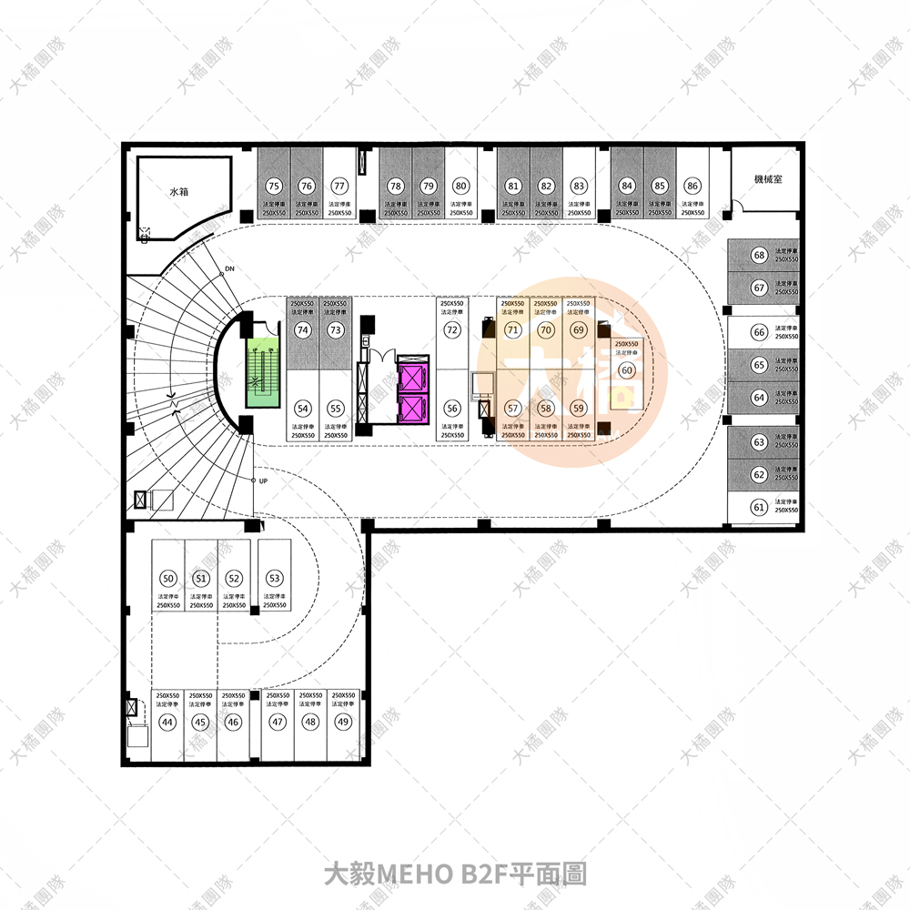 大毅MEHO-B2F停車場