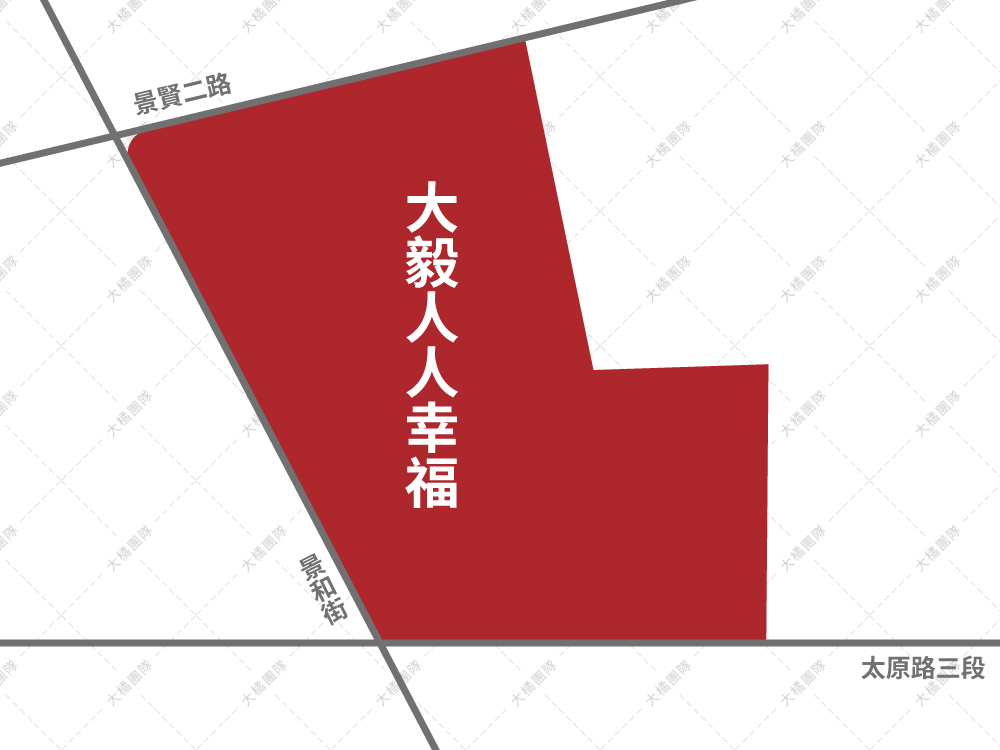 大毅人人幸福-位置圖