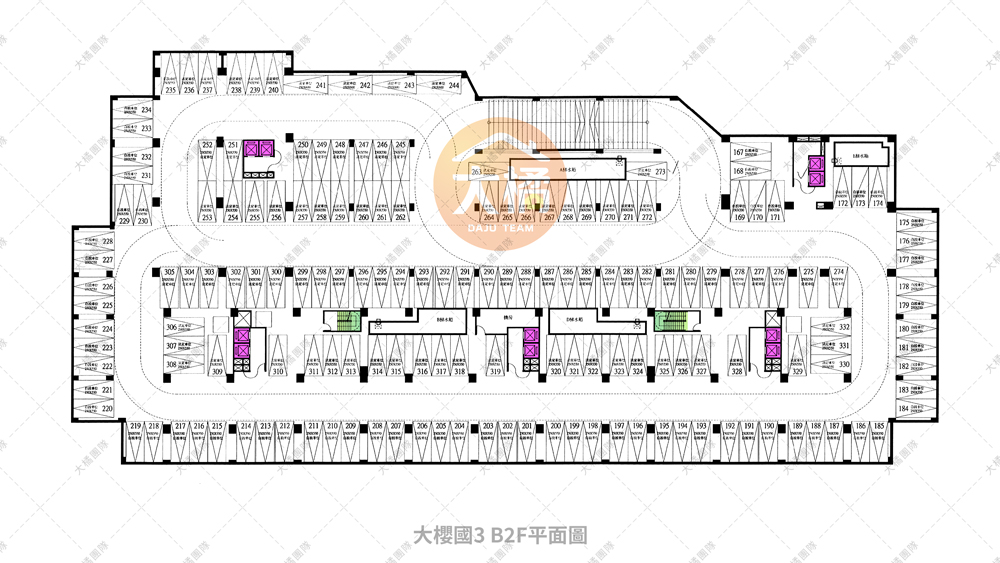 大櫻國3-B2F平面配置圖