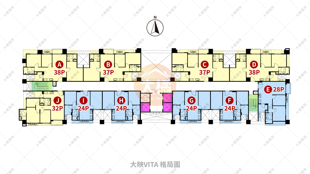 大映VITA-格局圖