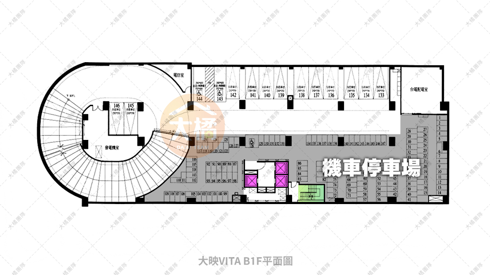 大映VITA-B1F平面配置