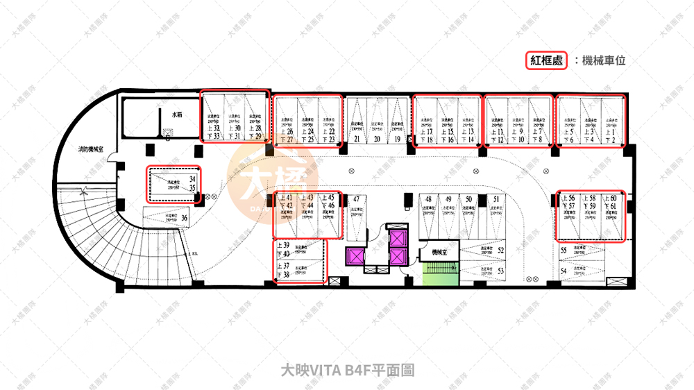 大映VITA-B4F平面配置