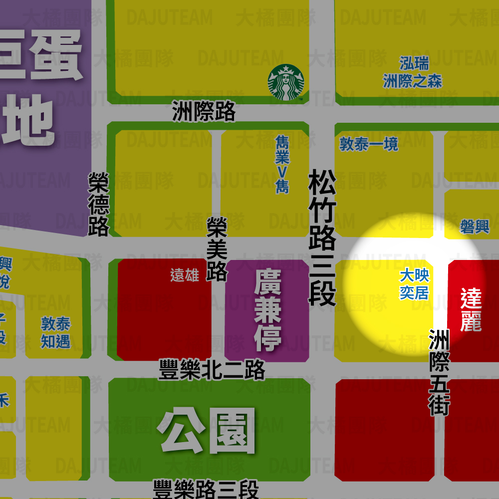 大映奕居-基地位置