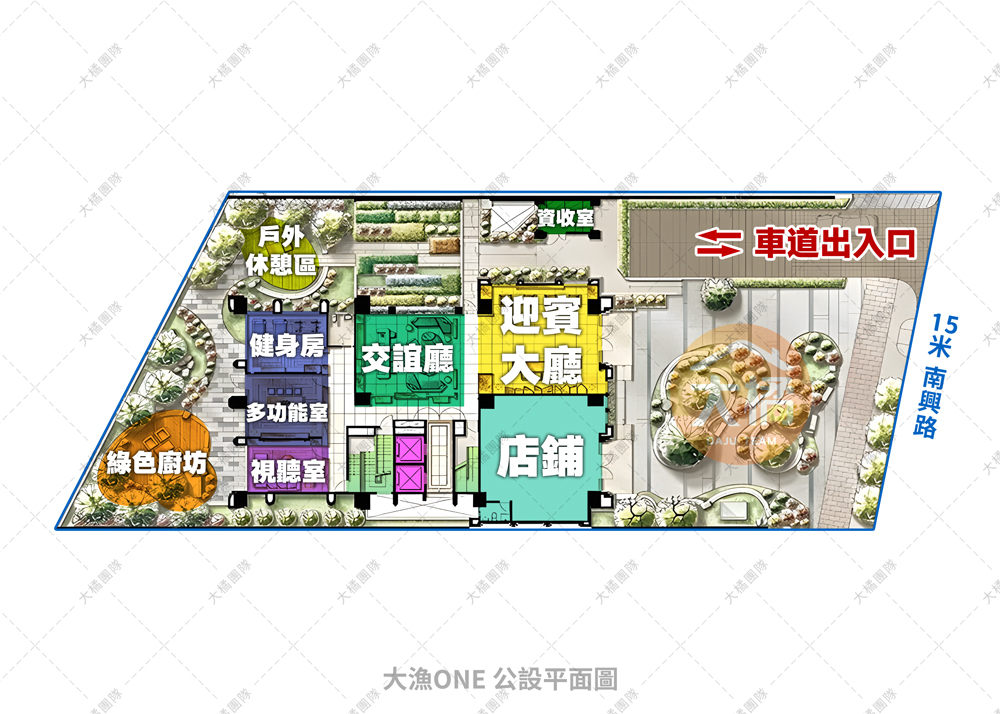 大漁ONE-公設平面圖