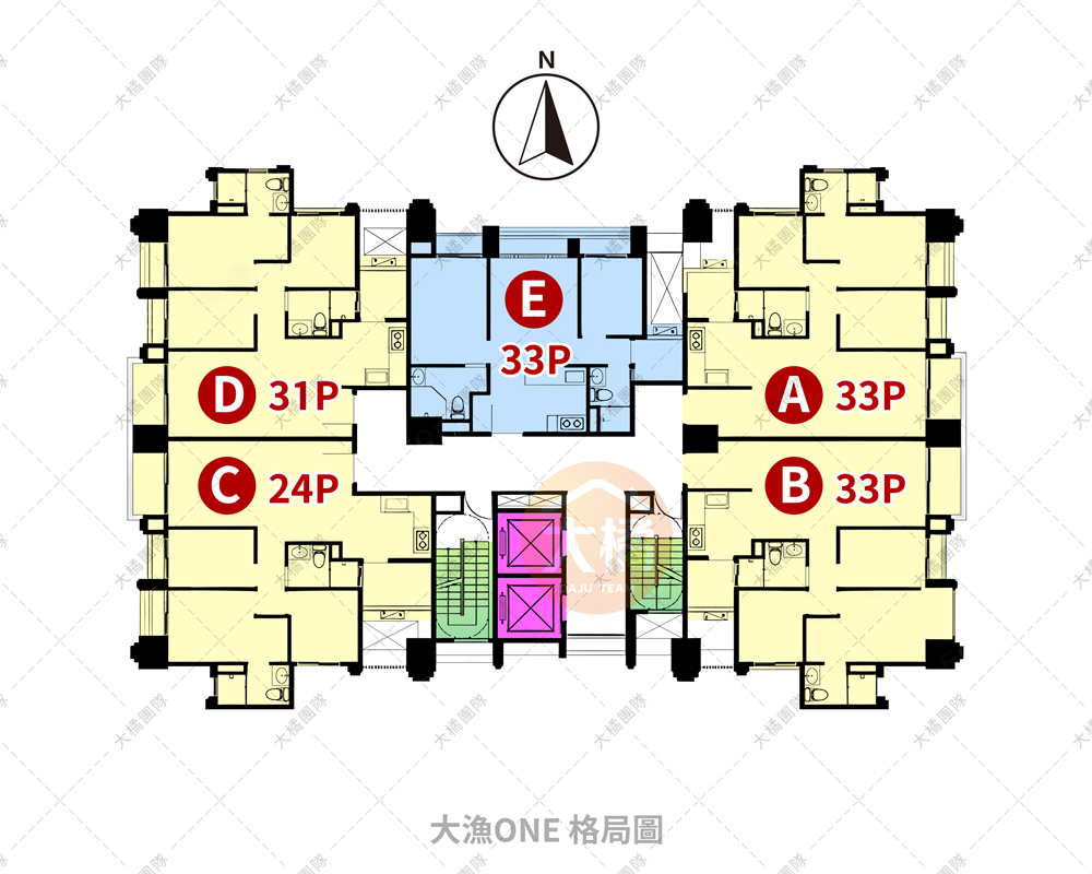 大漁ONE-格局圖