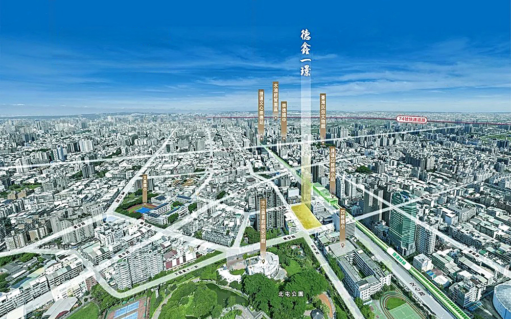 德鑫一璟-空拍圖