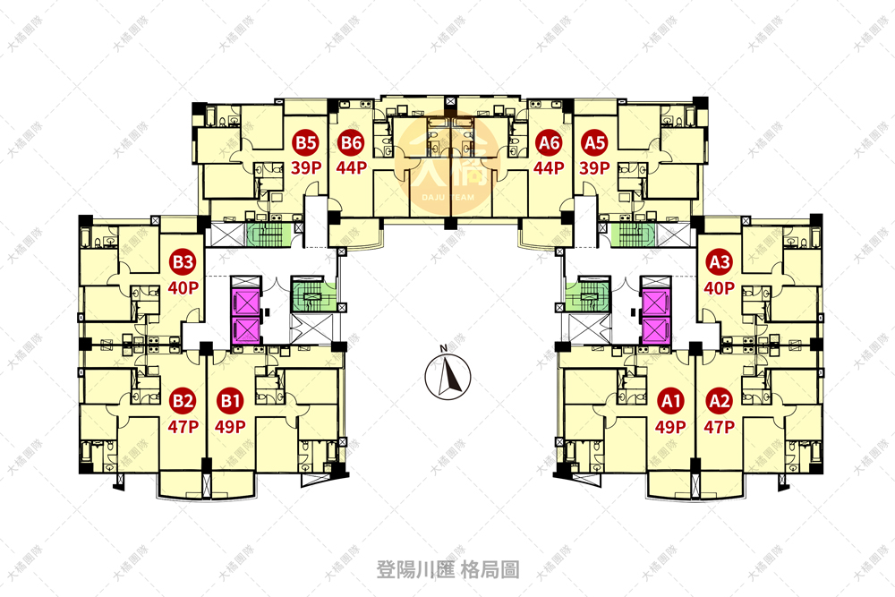 登陽川匯-格局圖