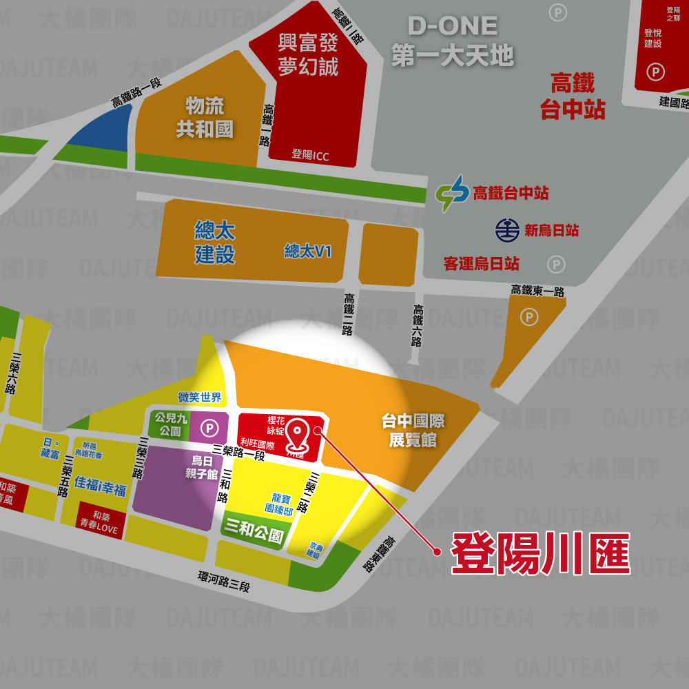 登陽川匯-位置圖