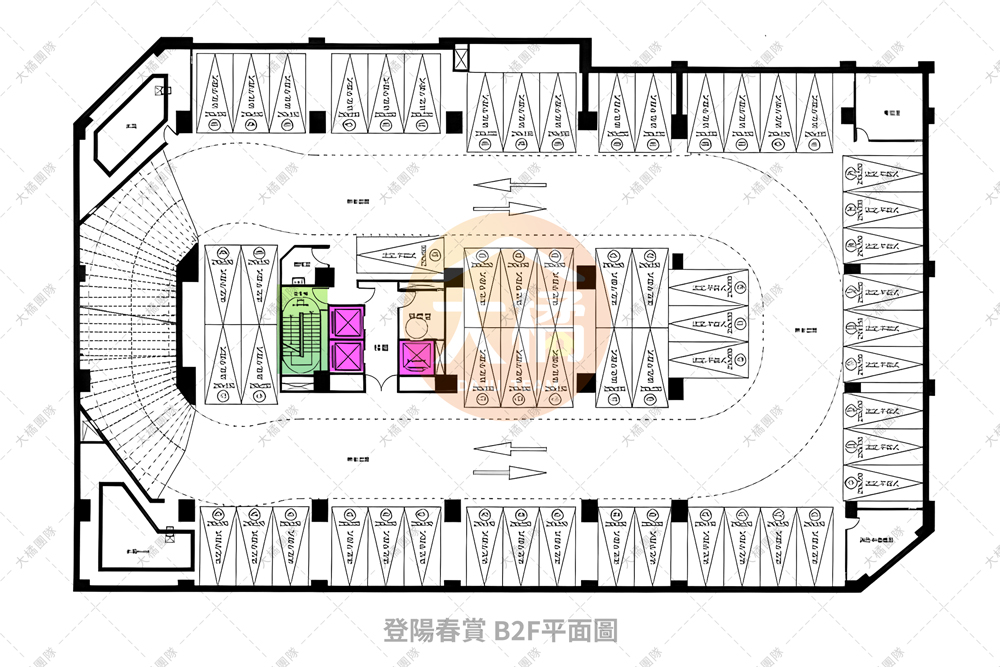 登陽春賞-B2F平面配置圖