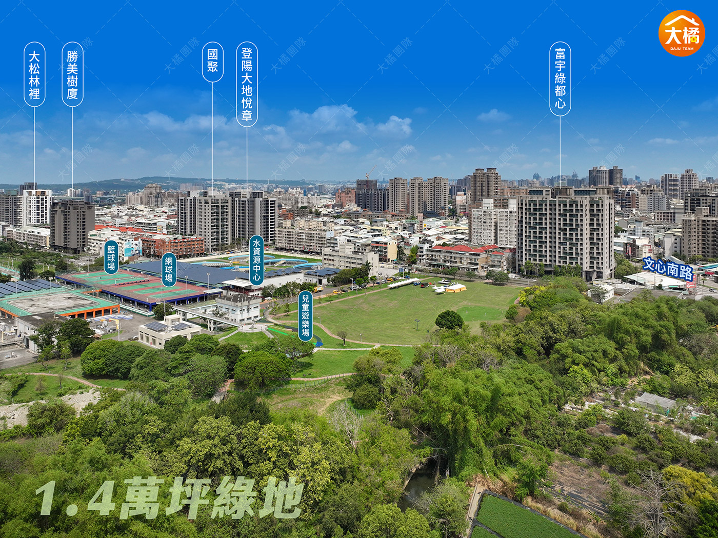 登陽大地悅章-空拍實景