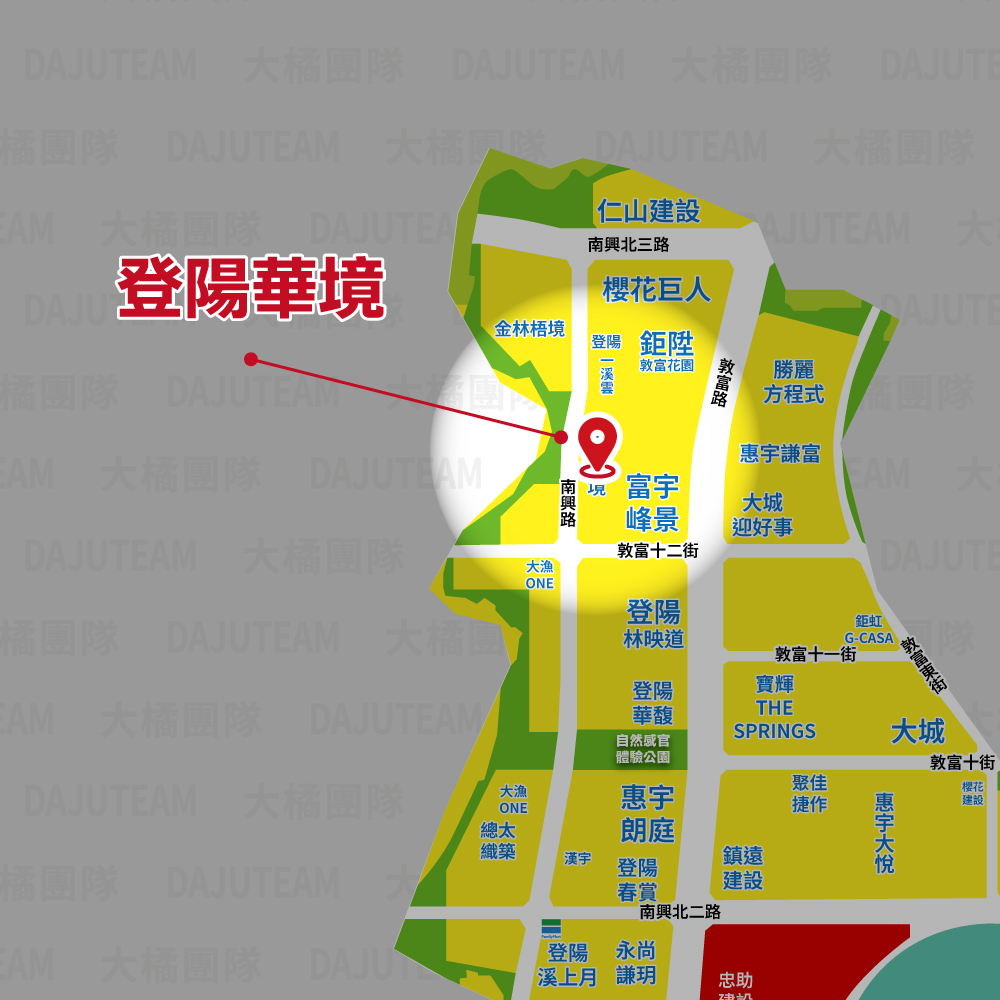 登陽華境-位置圖