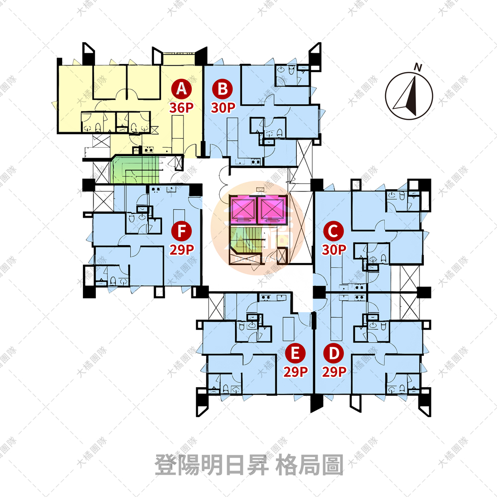 登陽明日昇-格局圖