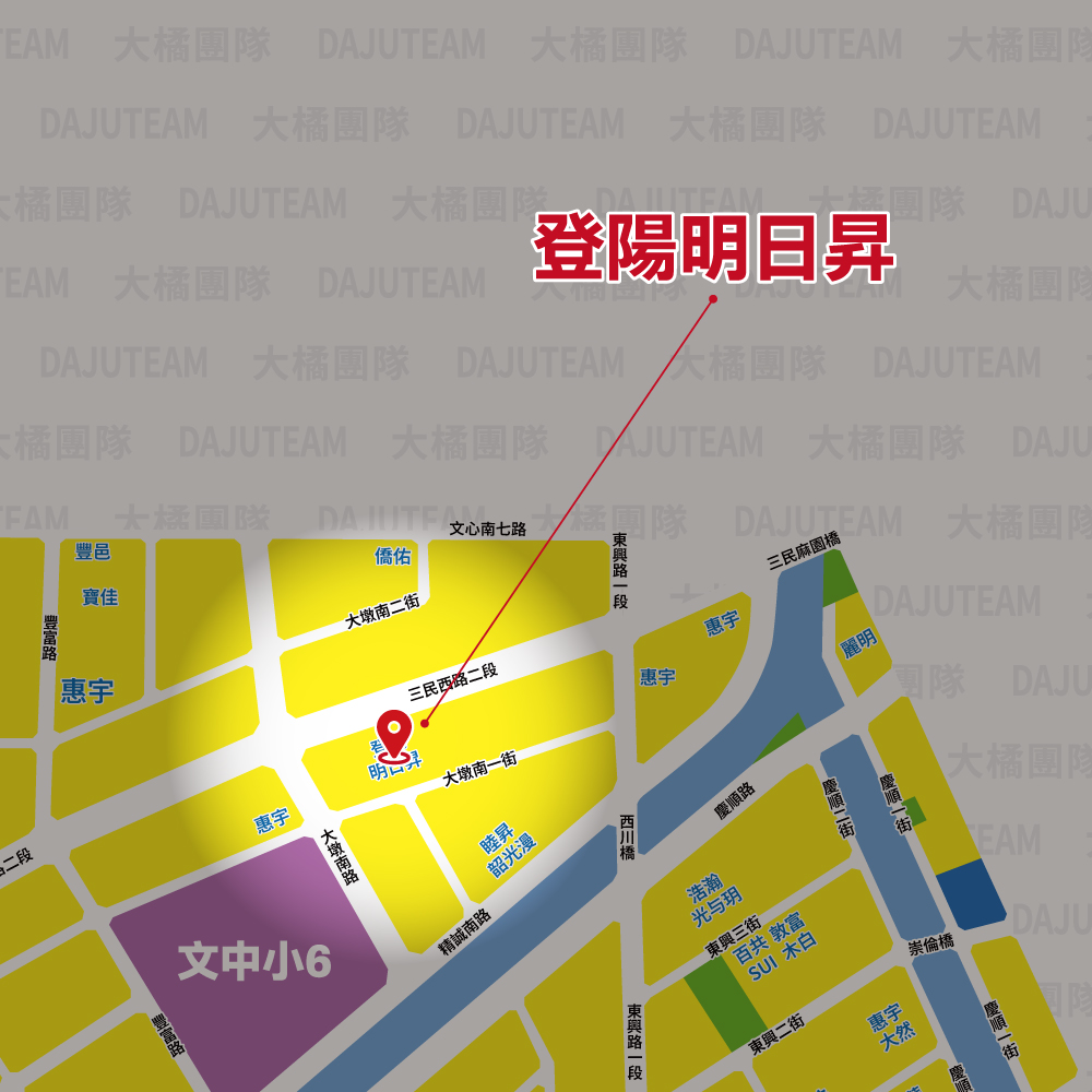 登陽明日昇-位置圖