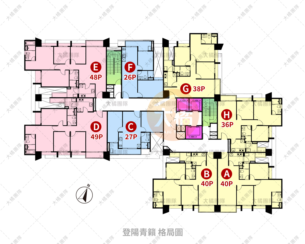 登陽青籟-格局圖