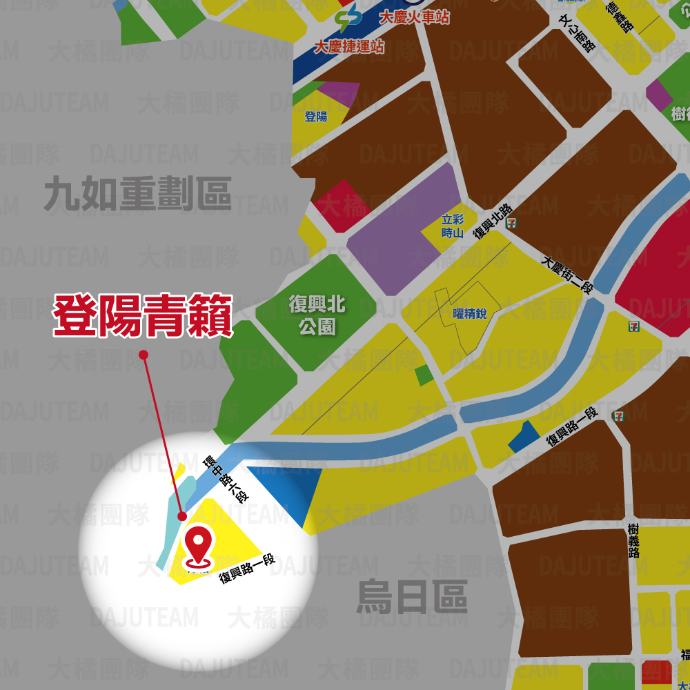 登陽青籟-位置圖
