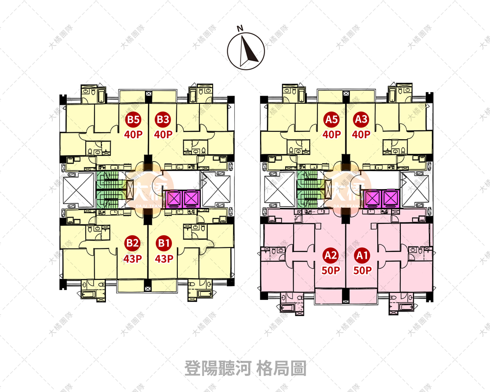 登陽聽河-格局圖
