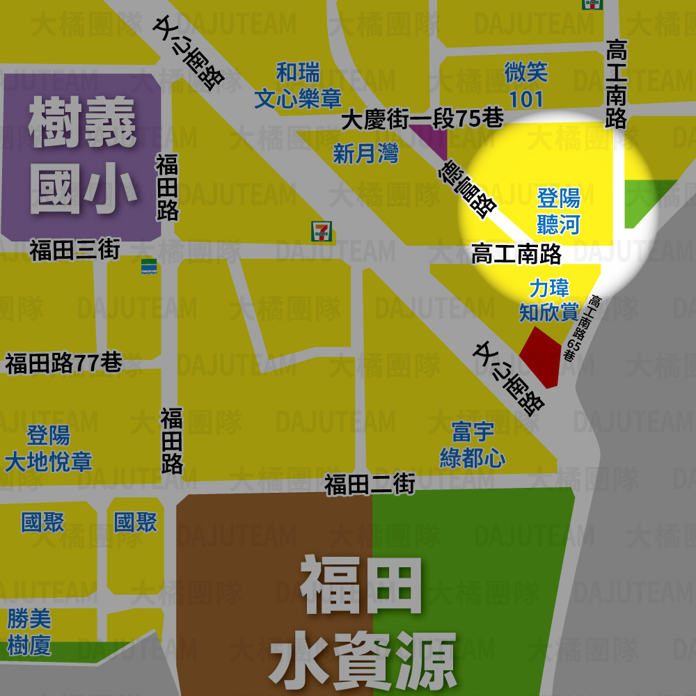 登陽聽河-位置圖
