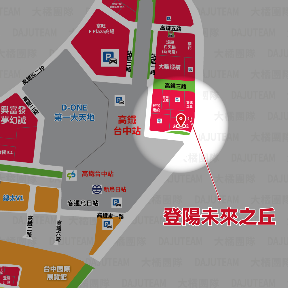 登陽未來之丘-位置圖
