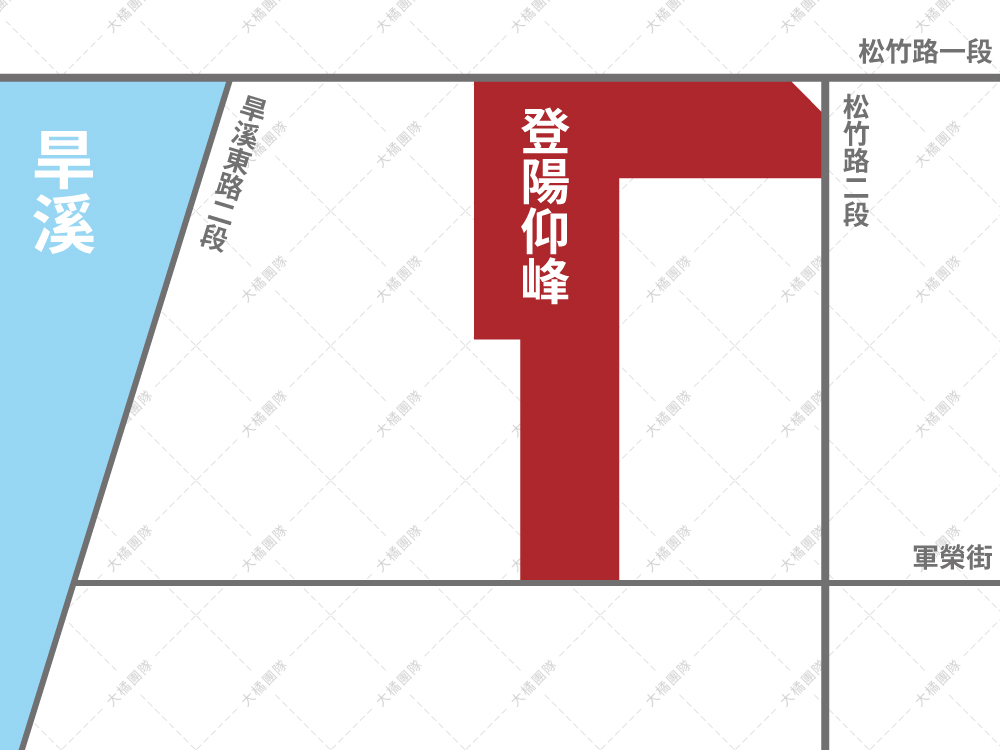 登陽仰峰-位置圖