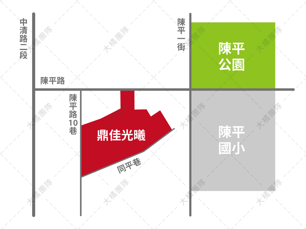 鼎佳光曦-位置圖