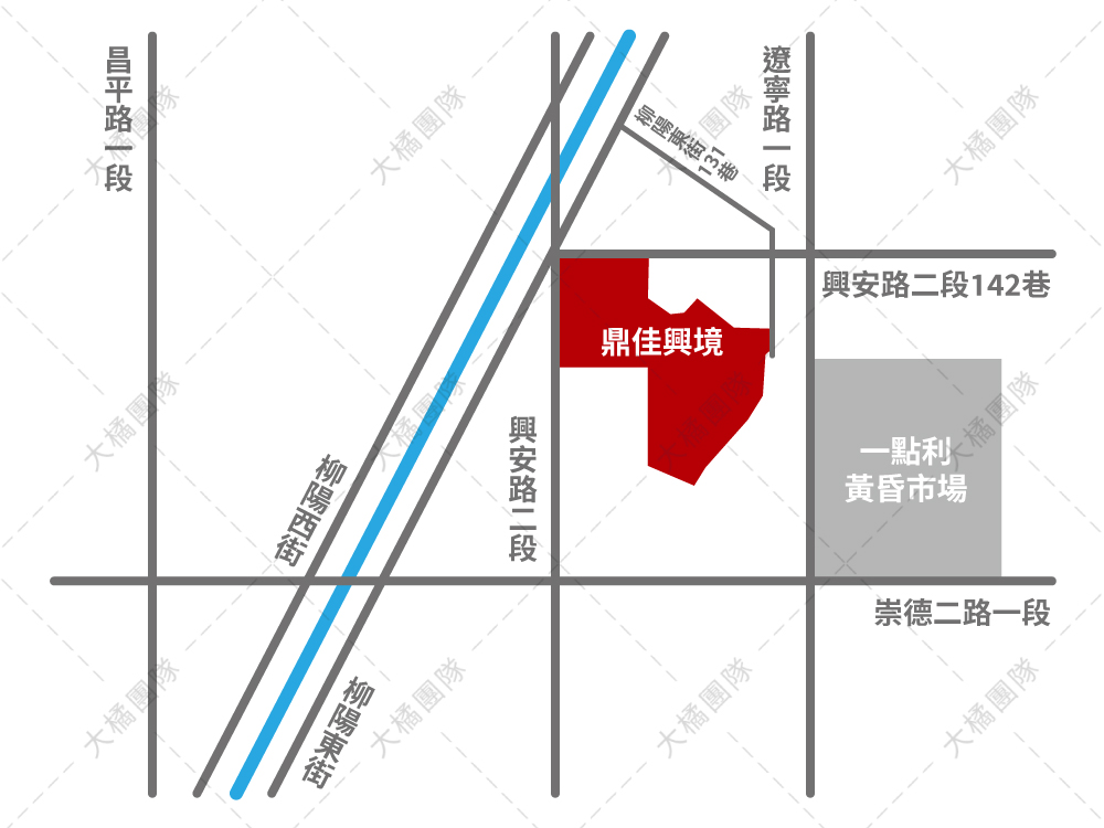 鼎佳興境-位置圖