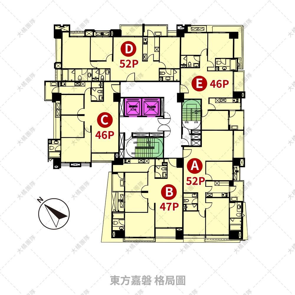 東方嘉磐-格局圖