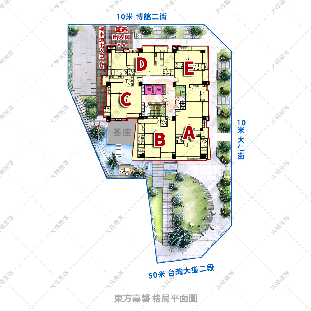 東方嘉磐-格局平面圖