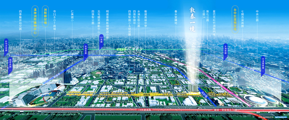 敦泰一境-空拍圖