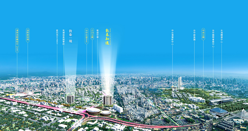 敦泰知遇-空拍基地圖