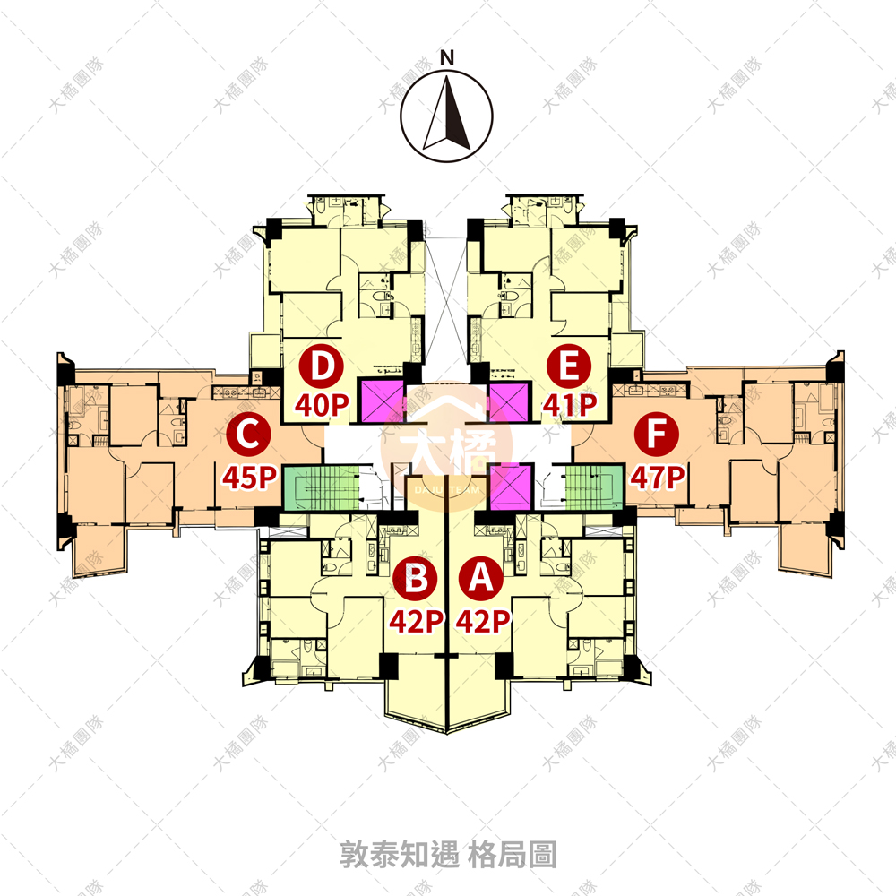 敦泰知遇-格局圖