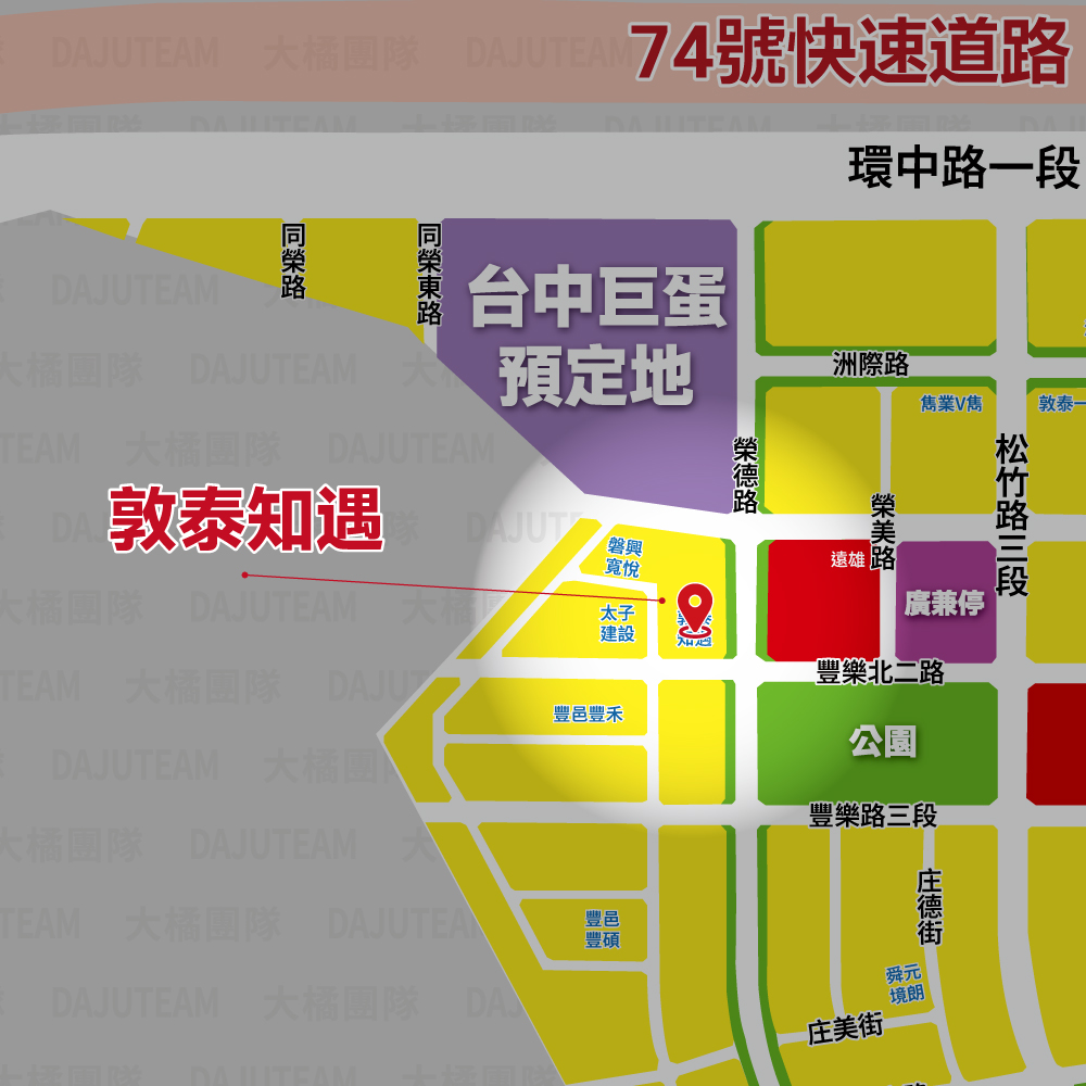 敦泰知遇-位置圖