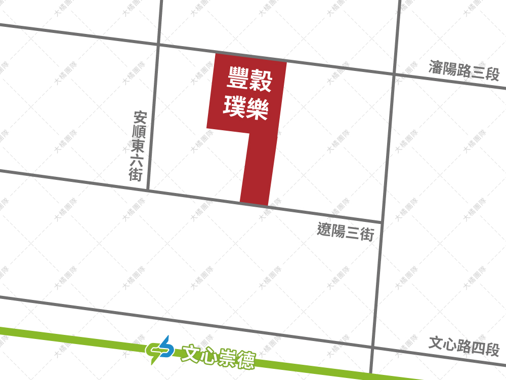 豐穀璞樂-位置圖